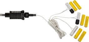 Paristokorvike 3 x AA Valkoinen valmistajalta Star Trading - 