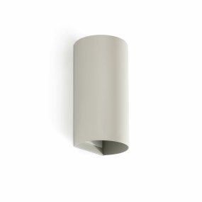 Sole 15cm Harmaa seinävalaisin valmistajalta Faro Barcelona - Saatavilla kahdessa koossa, ja se voi valaista yhteen tai kahteen suuntaan, joten se sopii erinomaisesti k&auml;yt&auml;ville ja pienempiin tiloihin.