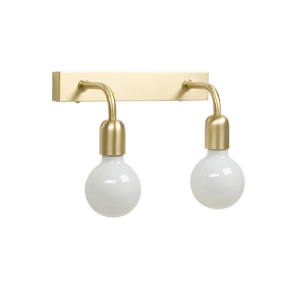 Regal 37cm Harjattu messinki kylpyhuoneen valaisin valmistajalta Belid - Regal on vankka sein&auml;valaisinsarja, jossa on takorautatuntu.