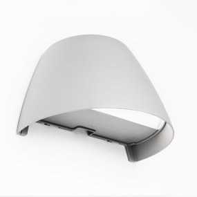 Seinävalaisin OUT-02 Harmaa valmistajalta Plejd - OUT-02 on älykäs seinävalaisin ulkokäyttöön, jossa on säädettävä valkoinen valo ja sisäänrakennettu LED.