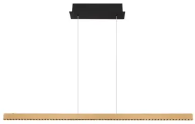 Dentsy 120cm Kupari kattovalaisin valmistajalta Globo Lighting - Med den smidiga touchknappen f&ouml;r av/p&aring; och den stegl&ouml;sa touchdimmern kan du enkelt justera ljusstyrkan efter &ouml;nskem&aring;l.