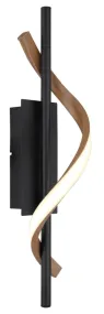 Watkins 47cm Musta seinävalaisin valmistajalta Globo Lighting - Watkins v&auml;gglampa &auml;r en stilren och modern belysningsl&ouml;sning som skapar en elegant atmosf&auml;r i ditt hem.