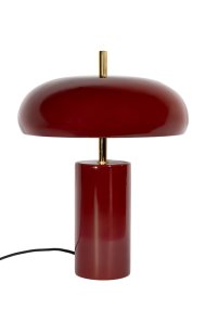 Lex 40cm Tummanpunainen pöytävalaisin valmistajalta Alde & Lind - Lex on moderni metallinen pöytävalaisin, jossa on syvänpunainen väri ja korkeakiiltoinen, emalikiiltoinen viimeistely.