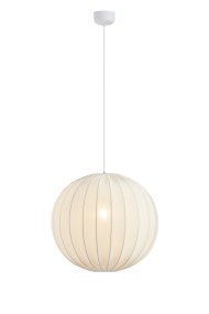 Solia Ø60 Valkoinen kattovalaisin valmistajalta Markslöjd - Solia on elegantti riippuvalaisin, jolla on pehme&auml;, py&ouml;re&auml; muoto ja tyylik&auml;s skandinaavinen ilme.