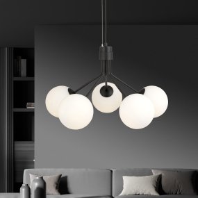 Nova Ø57 Valkoinen kattovalaisin valmistajalta Emibig Lighting - Nova täydentää helposti useimpia sisustustyylejä ja siitä tulee kodin tyylikäs ominaisuus.