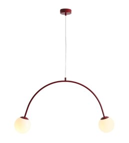 Una 84cm PUNAINEN kattovalaisin valmistajalta Artera - Metallinen Una-kattovalaisin on kiiltävän tummanruskea ja siinä on erottuva ja moderni muotoilu.