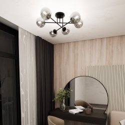 Roma Ø75 Savun värinen plafondi valmistajalta Emibig Lighting - Roma kattovalaisin on erinomainen ratkaisu kaikkiin tyyleihin, jotka tarvitsevat lisävalaistusta.