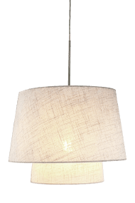Doble Ø48 Beige valmistajalta Aneta Lighting - Kevyt tekstiili antaa valaisimelle l&auml;mpim&auml;n ja kodikkaan tunnelman, ja yksinkertainen muoto helpottaa sen sijoittamista erilaisiin sisustustyyleihin.