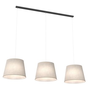 Epoca 116cm Beige kattovalaisin valmistajalta Emibig Lighting - Klassisella muotoilullaan ja modernilla otteella Epoca sopii yht&auml; hyvin perinteisiin ja nykyaikaisiin sis&auml;tiloihin ja lis&auml;&auml; huoneeseen hienovaraista mutta vieh&auml;tt&auml;v&auml;&auml; luonnetta.