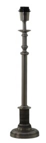 Cathrine 56cm Silver lampunjalka valmistajalta Hallbergs - Cathrine &auml;r en elegant lampfot i metall med en klassisk, h&ouml;g och sm&auml;cker design.