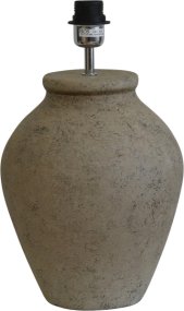 Casagrande 54cm Tummaa hiekkaa valmistajalta Hallbergs - Pyöreä muoto ja tumma hiekkaväri luovat huoneeseen kodikkaan tunnelman.