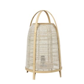 Jacinto 60cm Luonto pöytävalaisin valmistajalta Light & Living - Luo lämmin ja harmoninen tunnelma tyylikkäällä bambu- ja pellavavalaisimella Jacinto.