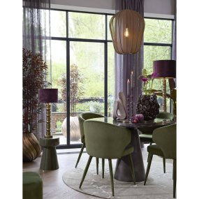 Plumeria Ø50 Tummanvihreä kattovalaisin valmistajalta Light & Living - 