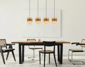 Gorley 110cm Keltainen valmistajalta Globo Lighting - Gorley&nbsp;takpendel kombinerar elegant design med h&ouml;g funktionalitet och blir en sofistikerad inredningsdetalj i ditt hem.