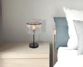 Gorley 55cm Musta valmistajalta Globo Lighting - Med sitt genomt&auml;nkta utf&ouml;rande och h&ouml;gkvalitativa material sm&auml;lter Gorley harmoniskt in i moderna inredningsstilar och ger varje rum en stilfull touch.