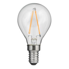 LED E14 pallolamppu 0,8W 2700K Läpinäkyvä valmistajalta Unison - 