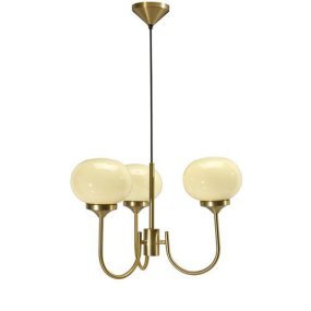 Elsy Ø60 Messinki kattovalaisin valmistajalta PR Home - Elsyn kattokruunussa on klassinen ja ajaton muotoilu.