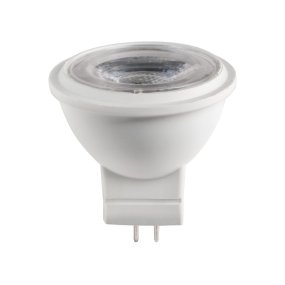 LED MR11 GU4 4W 2700K Himmennettävä Valkoinen valmistajalta Unison - Se sopii t&auml;ydellisesti voiteluun; tilat ja korostusvalaistus, joissa energiatehokkuus ja korkea valonlaatu ovat t&auml;rkeit&auml; tekij&ouml;it&auml;.