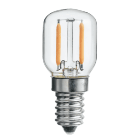 E14 Päärynälamppu 1,2W 2200K Himmennettävä Läpinäkyvä valmistajalta Unison - Tämä Päron LED-lamppu kirkkaalla E14-pohjalla vaikuttaa; 1,2W ja värilämpötila 2200K.