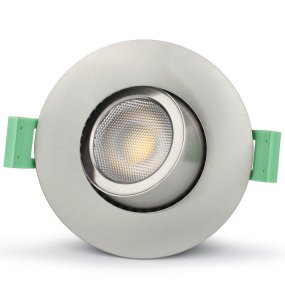 Sanna 230V 3000-4000K Harjattu teräs valmistajalta Llitt - Sanna on tyylik&auml;s, himmennett&auml;v&auml; ja energiatehokas alasvalaisin, jota voi py&ouml;ritt&auml;&auml; 360 astetta.