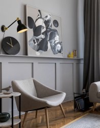 Dublin 40cm Musta seinävalaisin valmistajalta Aneta Lighting - 