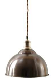 Rivoli Ø28 Antiikkinen teräs kattovalaisin valmistajalta Hallbergs - Rivoli on tyylikäs ja maalaismainen kattovalaisin.