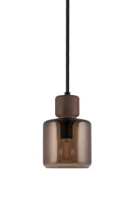 DOT Ø10 Ruskea valmistajalta Globen Lighting - Roger Perssonin suunnittelema DOT-valaisin on saanut inspiraationsa lasipullosta, jossa on koristeellinen kansi.