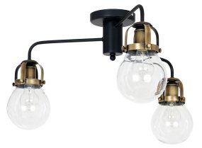 Paris Ø66 Musta plafondi valmistajalta Hallbergs - Pariisi on tyylikäs maalaismainen plafoni, joka on valmistettu metallista oksidin ja mustan värisenä.