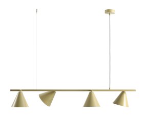 Form 120cm Pistaasi kattovalaisin valmistajalta Artera - Form on moderni metallinen riippuvalaisin, jolla on tyylikäs ja leikkisä muotoilu.