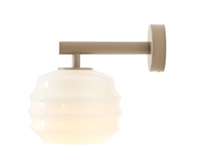 Puff 23cm Beige seinävalaisin valmistajalta Artera - Puff on ihastuttava seinävalaisin, joka yhdistää pehmeät muodot moderniin ja tyylikkääseen muotoiluun.