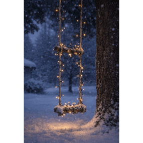 Valosarja Akku 10m Musta valmistajalta Star Trading - Se on varustettu k&auml;yt&auml;nn&ouml;llisell&auml; ajastintoiminnolla, joka palaa 6 tuntia ja on sammuneena 18 tuntia akun s&auml;&auml;st&auml;miseksi.