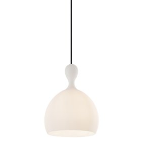 Dueodde Ø24 Opaali kattovalaisin valmistajalta Halo Design - Suunnittelun inspiraation l&auml;hteen&auml; on tiimalasi, hurmaava esine, jonka hiekka on aikoinaan otettu Dueodden rannalta Bornholmista Tanskasta.