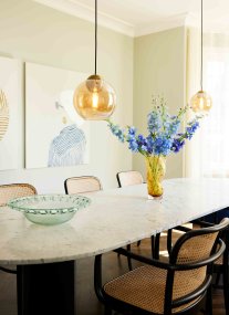 Bubbles Ø24 Keltainen kattovalaisin valmistajalta Halo Design - Bubbles-lampun yksinkertainen muoto antaa sille kauniin muotoilun.