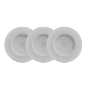 QB-307 Downlight 2700K 3 Kpl Valkoinen valmistajalta Designlight - Laaja valokeila (90°) ja matala asennussyvyys (13 mm) tarjoavat tasaisen ja miellyttävän valon moniin käyttötarkoituksiin.