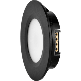 Q-36 Downlight 3000K Musta valmistajalta Designlight - Valaisin on suunniteltu korvaamaan helposti sek&auml; halogeeni- ett&auml; muut LED-valaisimet, jotka on asennettu esimerkiksi keitti&ouml;n kaappien alle.