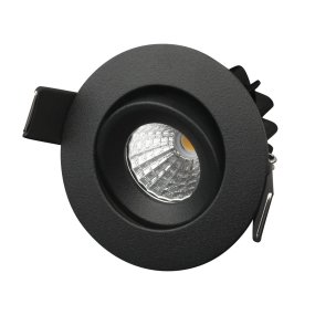 Q-16 Mini Downlight 3000K Musta valmistajalta Designlight - Valaisimen teho on 3,5 W ja kokonaiskulutus (ohjaimen kanssa) 4,2 W.
