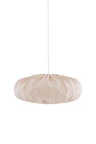 Bladverk Varjostin Ei Sisällä Ripustusta Ø50 Beige valmistajalta Globen Lighting - Tekstiili luo lämpimän ja miellyttävän valon, joka sopii hyvin sekä makuuhuoneisiin että olohuoneisiin.