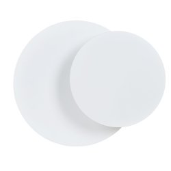 Circle 22cm Valkoinen seinävalaisin valmistajalta Emibig Lighting - Sen geometriset ympyrät herättävät huomiota, ja puisten elementtien ansiosta sisusta tulee lämmin ja kodikas.