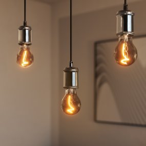 Bobbin Ø10 Tumman harmaa valmistajalta Ledvance - Det simpla upph&auml;nget ger dig m&aring;nga m&ouml;jligheter, du kan f&ouml;rslagsvis placera flera i grupp eller i rad &ouml;ver matbordet eller i vardagsrummet.