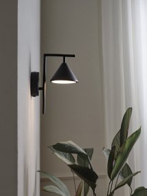Fuji Ø12 Musta seinävalaisin valmistajalta Ledvance - 