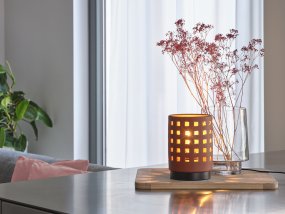 Clay Windows 15cm Ruskea valmistajalta Ledvance - Placera f&ouml;rslagsvis i vardagsrummet som st&auml;mningsbelysning eller i sovrummet som s&auml;nglampa.