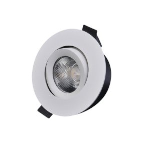 D-007 Downlight 3000K Valkoinen valmistajalta Designlight - D-007 on alasvalojen sarja, jossa on yhdistetty linssi ja heijastin optimaalisen valonjaon/kuvan saavuttamiseksi.