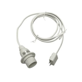 DCL ripustus tähdelle 1,5m Valkoinen valmistajalta Nordic Lighting - Neutraalin muotoilun ansiosta ripustus on ohut ja pit&auml;&auml; joulut&auml;hden keskell&auml;.