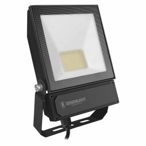 Elly valonheitin 50W Musta valmistajalta Designlight - Elly 50W on tehokas ja luotettava LED-valonheitin, jossa on symmetrinen, leve&auml; 120&deg; valokeila.