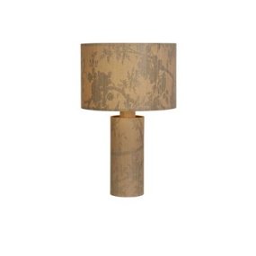 Isla 48cm Luonto pöytävalaisin valmistajalta Searchlight - Kierrätyspaperista valmistettu lamppu antaa lämpimän ja luonnollisen vaikutelman.