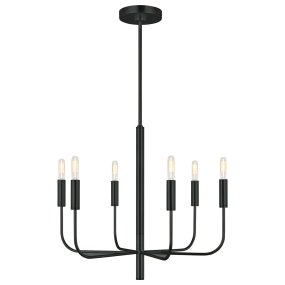 Brianna Ø60 Musta kattovalaisin valmistajalta Elstead Lighting - Brianna on koristeellinen kattokruunu, jossa on minimalistinen ja moderni muotoilu.