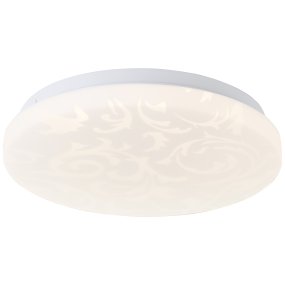 Clarica Ø26 Valkoinen valmistajalta Brilliant - Clarica on elegantti ja huomaamaton metalli- ja muovikattovalaisin, jonka mattavalkoinen viimeistely sopii kaikenlaisiin sisustuksiin.