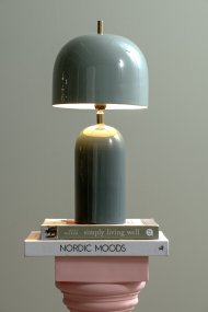 Rico 43cm Sininen pöytävalaisin valmistajalta Leitmotiv - Rico on tyylikäs metallinen pöytävalaisin, jossa on kiiltävä pinta ja elegantti kaksisävyinen muotoilu.