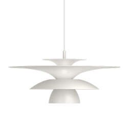 Picasso Ø50 Matta valkoinen kattovalaisin valmistajalta Belid - Picasso-perhe koostuu riipuksista, p&ouml;yt&auml;- ja lattiavalaisimista.