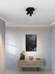 Tyson 3 Musta rakenne kohdevalaisin valmistajalta Belid - 